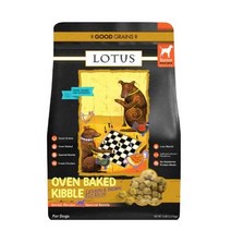 로투스 독 오븐베이크 강아지 사료 2.27kg 강아지사료, 시니어 치킨