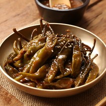 입맛을 돋궈주는 반찬 된장 고추장아찌 200g, 1개입