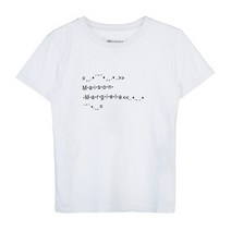 메종 마르지엘라 [라벨루쏘] [메종 마르지엘라] S51GC0513 S22816 100 이모티콘 로고 티셔츠