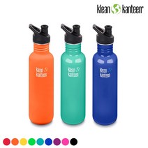 [클린켄틴] 클래식 보틀 (스포츠캡) 800ml, 코스틀워터 CW