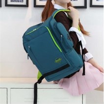 사이드포켓 내구성 캐주얼 학생 책가방 드라마패션