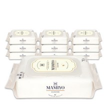 [마미요] 유해물질 제로 대용량 아기물티슈 클래식 캡형 70매, 클래식 캡형 70매 x 10팩
