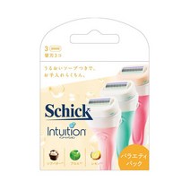 시크 쉬크 Schick 인투이션 여성 면도기 교체칼날 3개입 다양한 향