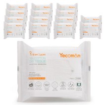 예꼬맘 신생아 시그니처 순면 건티슈 15매 15팩 건티슈15팩 15매, 1개