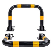 완성기업 접이식 철재주차금지 I형 / U형 열쇠형 지정주차 차단봉 볼라드 진입금지, I형접이식(콘크리트용앙카4개포함)