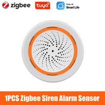 가정용 NSA Tuya-Zigbee 스마트 사이렌 알람 사운드 라이트 센서 홈 원격 제어 SmartLife 앱 게이트웨이 허브 보안, 1PCS
