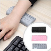 laterior 마우스손목보호대 다이소 마우스손목쿠션 받침대 패드, 그레이 소