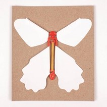 나비만들기 DIY 어린이 종이요술나비 종이나비 만들기재료