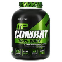 MusclePharm Combat 100% 유청 단백질 쿠키앤크림 2269g