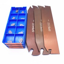 선반 인서트 V커팅 CNC 10EA 슬롯 SP 절삭 SPB226 SPB326 SPB426 SPB332 SPB432 SPB532 SP200 SP300 SP400 SPB 공구 홀더, [08] SPB326 SPB632, [08] SP400 NC3020