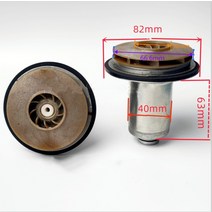 기름 보일러 순환 펌프 모터 온수 가압 구동기 전기 가스 교체 가정용Grundfos UPS15-50 용 물 순환 펌프, 한개옵션0