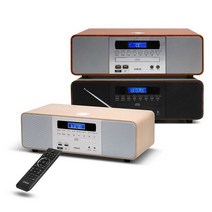 인켈 올인원 블루투스 오디오 IK-A360CD 멀티플레이어, 블랙월넛