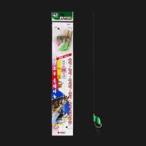 백경 레인보우 우럭 축광바늘 BK-410, 30호