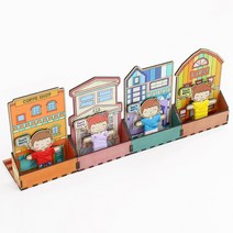 나만의 걱정인형 + 핸드폰 거치대 만들기 세트/DIY 휴대폰 색칠 꾸미기 나무 팬시 우드 공예 미술 돌봄교실 유치원 수업, 카페