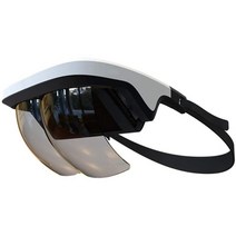 [해외]AR 헤드셋 스마트 AR 안경 3D 비디오 증강 현실 VR 헤드셋 안경 for, 하얀