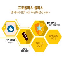 몸속 염증제거 항균 항산화 프로폴리스 영양제 면역기능 건강유지 건강증진 만성염증영양제, 기본 2개월분