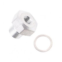 유용센서 어댑터 휴대용 내구성 오일 압력 센서 포트, 01 Silver