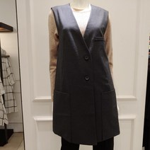 아르테 모혼방 노카라 반더블 롱 베스트(이태리 수입 원단)