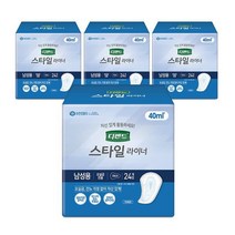 디펜드 스타일 라이너 남성용 24개입 x4팩, 4팩, 24개