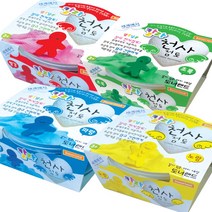 도너랜드 4000 천사점토 30g 벌크 찰흙 클레이 만들기, 빨강