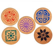 크리스마스 스텐실 컵받침만들기(5인용)