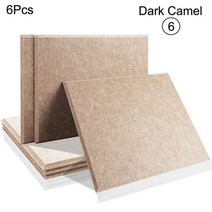 흡음재 6Pcs 사운드 흡수 소재 절연 패널 도어 씰 홈 음악 스튜디오 방음 벽, CHINA, 25--Emerald Green