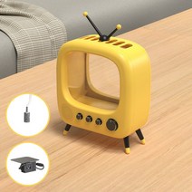 마리모 미니 아크릴 일체형 어항 구피 키우기 수족관, 옐로우세트