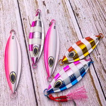 노미스 슬로우 지그 / 메탈지그/ 쇼어지깅 루어 낚시, 핑크, 100g