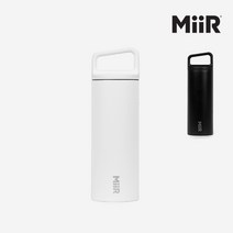 [미르] Miir 와이드마우스 텀블러 16oz 473ml, 화이트, 1개