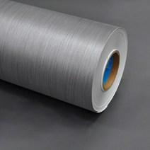 데코리아 에어프리 간편접착식 금속메탈시트지, MS737 헤어라인라이트실버