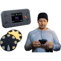 뉴로미스트 프로 tDCS 장치 키트 DC AC 모드 광범위 용량(4mA) 충전식 보너스 케이스, GPS, 30cm, 기본