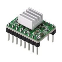 초정밀 TMC2209 V2.0 스테퍼 모터 드라이버 UART 2.8A SKR V1.3 E3D MKS Robin Nano 마더 보드 용 프린터, 02 A4988-Green