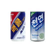 일화 맥콜 500ml x 20pet 1박스 탄산음료, 맥콜 190ml 30캔+천연사이다 190