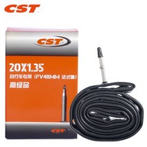로드자전거타이어 튜브 CST 자전거 타이어 20 인치 부틸 고무 카메라 20x12 20x135 슈레더 프레스타 밸브 406 BMX MTB 도로, 20X1.35 SV32L