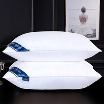힐튼가든 5성 호텔 목보호 목이편한 꿀잠 베개 세트1+1(2개입), 힐튼가든 베개세트(높은베개1개+높은베개1개), 그레이