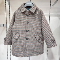 레노마키즈 [꼬망스복합관] 남아 핸드메이드 체크코트 R2141C015