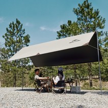 [chengyi]Naturehike 네이처하이크 자외선 차단 그늘막 타프 UPF50+자외선 차단 블랙코딩 원터치 텐트 8-12인용가능 방수재질, 8-12인용