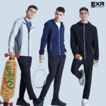 [EXR] 남자 트랙수트 우븐 트랙 자켓 바람막이 팬츠