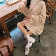 Lovely 루즈핏티셔츠 긴팔티셔츠 소매긴티셔츠 박