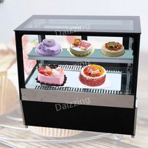 케이크 쇼케이스 카페 디저트 마카롱 베이커리 음료 진열대 진열장, 930x510x850 공냉식 곡선 직각