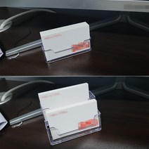 아크릴 투명 명함꽂이 1단 2단