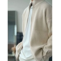니트 스웨터 남성 커플 카디건 봄가디건 남자 베이직