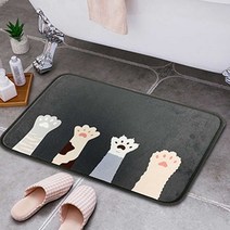 선물용 러그 귀여운 디자인 발러그 홈인테리어 소품, UR 03_NEWPLACES