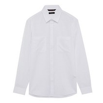 지이크 파렌하이트 화이트 린넨 솔리드 기획셔츠 (FCBAC5380) (P002590459)