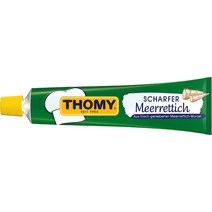 Thomy 토미 미레티치 와사비 소스 85g, 기본