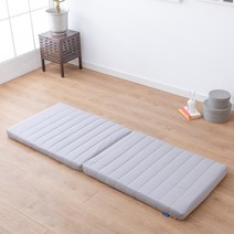 BH 꼼띠아 몸이 편한 2단 접이식 천연 라텍스 매트리스 밀도 80kg 멀티 싱글