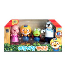 뽀로로 아장아장 4종 태엽 피규어 미니피규어 뽀로로 인형 완구 야구피규어