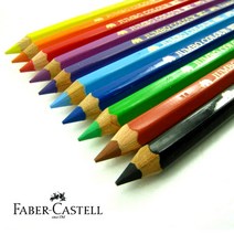 Faber-Castell Jumbo Colour 파버카스텔 점보색연필 낱개, 21(L.G Red)