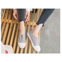 여성 단화 슬립온 끈없는운동화 스니커즈