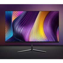 24인치 오피스 모니터 베젤리스 IPS 144Hz 1080P 데스크탑, 24인치 평면 화이트 [베젤리스 +75hz]